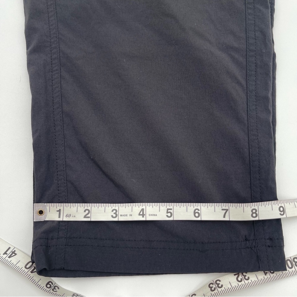 LL Bean Trail Mid Rise Straight Leg Crop Pants Womens 4P Water Repellent Comfort - Picture 16 of 16